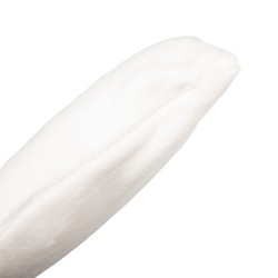 Clayre & Eef Kussenhoes 35x50 cm Wit Polyester