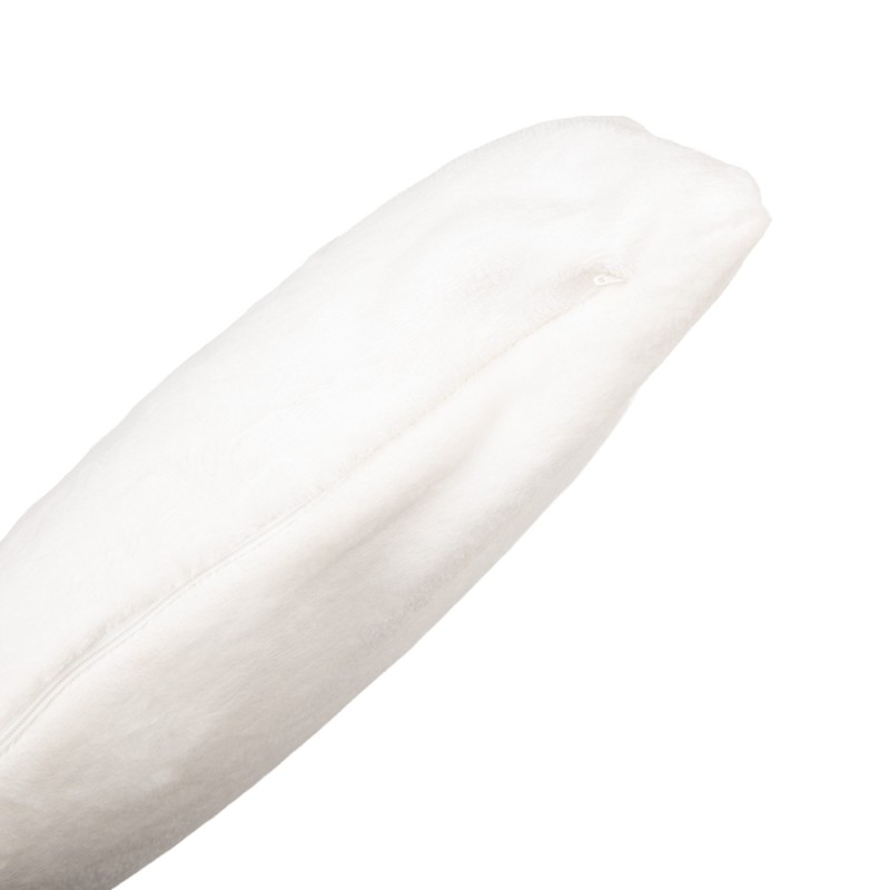 Clayre & Eef Kussenhoes 35x50 cm Wit Polyester