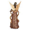 Clayre & Eef Decorative Figurine Angel 20x15x45 cm Red Plastic