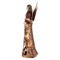 Clayre & Eef Decorative Figurine Angel 20x15x45 cm Red Plastic