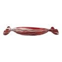 Clayre & Eef Decorative Bowl 23x11x4 cm Red Glass