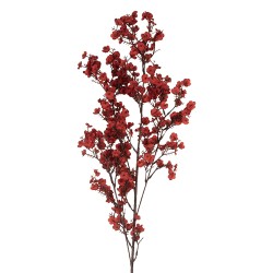 Clayre & Eef Artificial Flower 95 cm Red Plastic