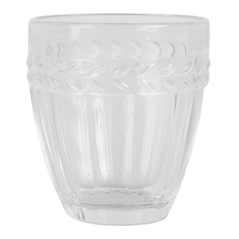 Clayre & Eef Verre d'eau 320 ml Transparent Verre