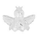 Clayre & Eef Couvercle de pot de stockage 300 ml Transparent Verre