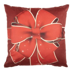 Clayre & Eef Cushion Cover 45x45 cm Red Polyester