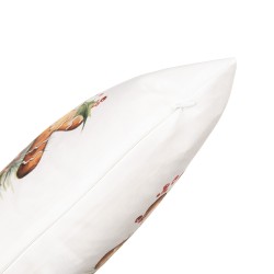 Clayre & Eef Cushion Cover 45x45 cm White Polyester