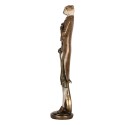Clayre & Eef Dekorationsfigur Hund 10x10x50 cm Braun Kunststoff