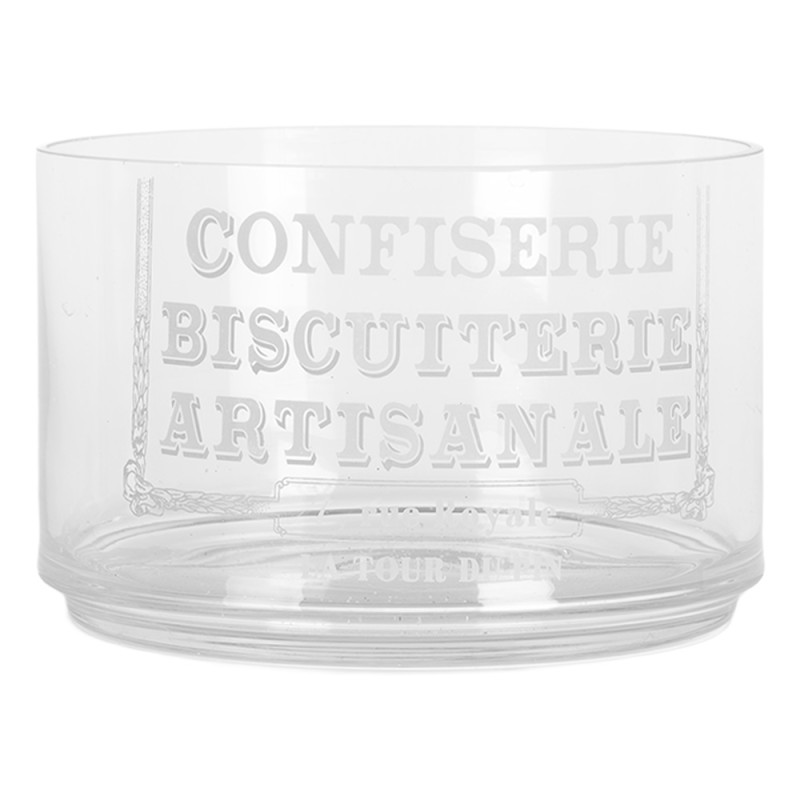 Clayre & Eef Storage Jar Ø 17x30 cm Transparent Glass