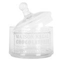 Clayre & Eef Storage Jar Ø 17x30 cm Transparent Glass