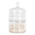 Clayre & Eef Storage Jar Ø 17x30 cm Transparent Glass