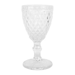 Clayre & Eef Wijnglas Ø 8x16 cm Transparant Glas