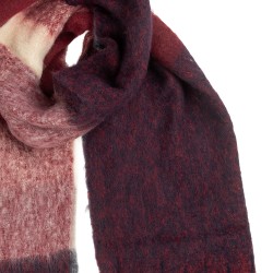 Clayre & Eef Sciarpa invernale da donna 50x210 cm Rosa Tessuto