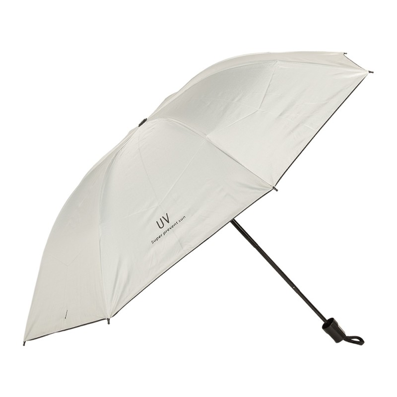 Juleeze Ombrello Pieghevole 67 cm Bianco Plastica
