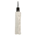 Juleeze Ombrello Pieghevole 67 cm Bianco Plastica