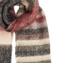 Clayre & Eef Winter Scarf Women 50x180 cm Red Textile