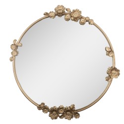 Clayre & Eef Spiegel 74x4x79 cm Goldfarbig Metall