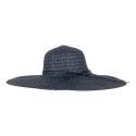 Juleeze Hoed Dames Blauw Stro