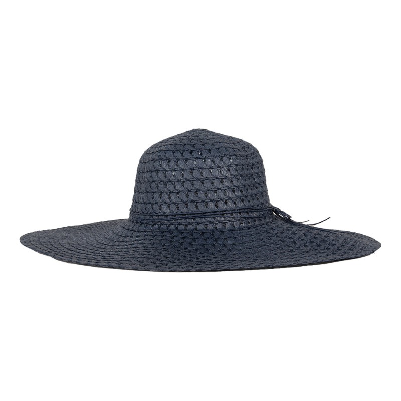 Juleeze Hoed Dames Blauw Stro