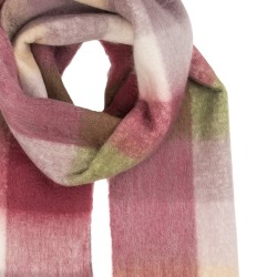 Clayre & Eef Sciarpa invernale da donna 38x200 cm Viola Tessuto