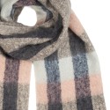 Clayre & Eef Winter Scarf Women 50x210 cm Blue Textile