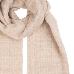 Clayre & Eef Sciarpa invernale da donna 50x210 cm Rosa Tessuto