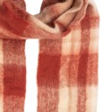 Clayre & Eef Winter Scarf Women 50x210 cm Red Textile