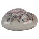 Clayre & Eef Decorazione Cuore 11x11x4 cm Fiori
