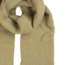 Clayre & Eef Sciarpa invernale da donna 40x190 cm Verde Tessuto