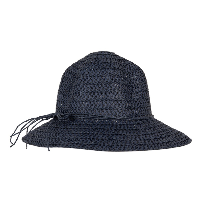 Juleeze Damenhut Blau Stroh