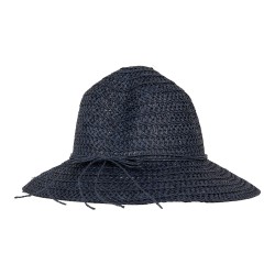 Juleeze Hoed Dames Blauw Stro