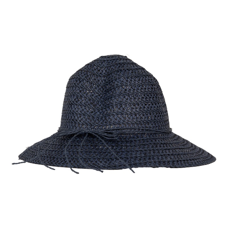 Juleeze Damenhut Blau Stroh