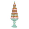 Clayre & Eef Decorazione di Natalizie Albero di Natale Ø 13x40 cm Verde Plastica