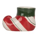 Clayre & Eef Pot de fleurs 15x8x10 cm Rouge Céramique