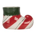 Clayre & Eef Pot de fleurs 15x8x10 cm Rouge Céramique