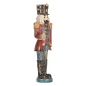 Clayre & Eef Beeld Notenkraker 7x6x21 cm Rood Kunststof