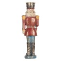Clayre & Eef Beeld Notenkraker 7x6x21 cm Rood Kunststof