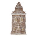 Clayre & Eef Gingerbread house met LED 3 x AAA Bruin Kunststof