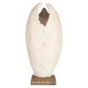 Clayre & Eef Decorazione di Natalizie Angelo 19x10x40 cm Beige Plastica