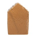 Clayre & Eef Maison en pain d'épices avec LED 7x6x9 cm Marron Céramique