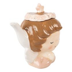 Clayre & Eef Teiera 650 ml Beige Ceramica