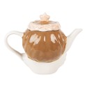 Clayre & Eef Teiera 650 ml Beige Ceramica