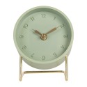 Gabriël Table Clock 1xAA Green Metal