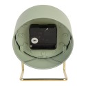Gabriël Table Clock 1xAA Green Metal