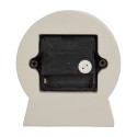 Gabriël Table Clock 1xAA Grey Metal