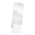Gabriël Table Clock 1xAA White Metal