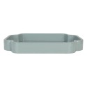 Clayre & Eef Vassoio set van 2 Blu Legno