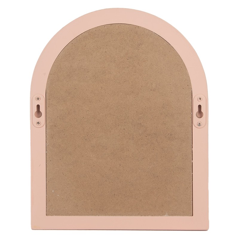 Clayre & Eef Decorazione murale set van 2 Blu Legno Fiori