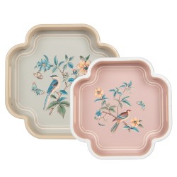 Clayre & Eef Vassoio Beige Legno