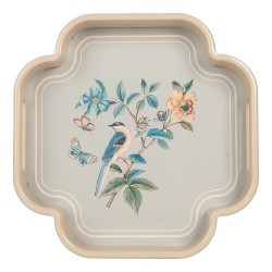 Clayre & Eef Vassoio Beige Legno