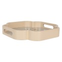 Clayre & Eef Vassoio Beige Legno